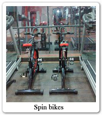Spin bikes
