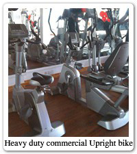 Heavy duty commercial Upright bike