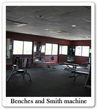 Benches and Smith machine